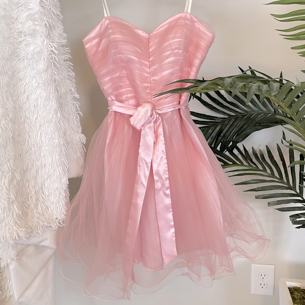 Steppin’ Out Pink Poofy Dress